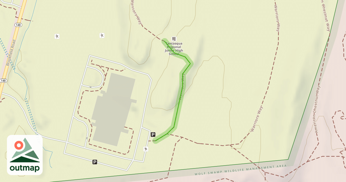 Map of Warriors Way