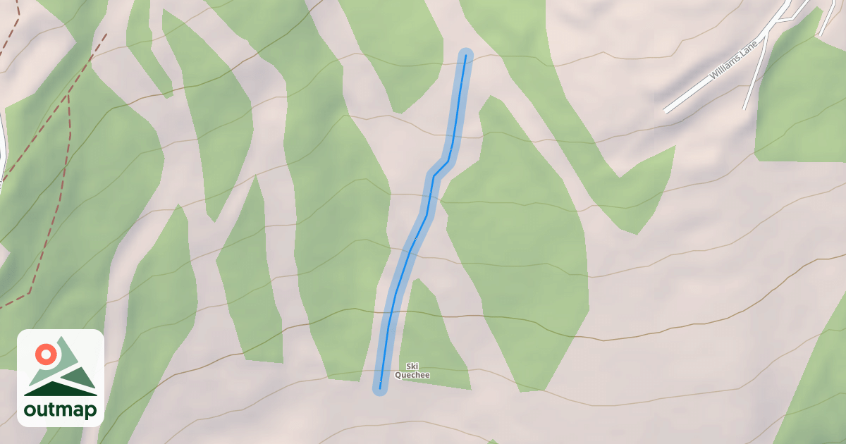 Map of Mel's Run