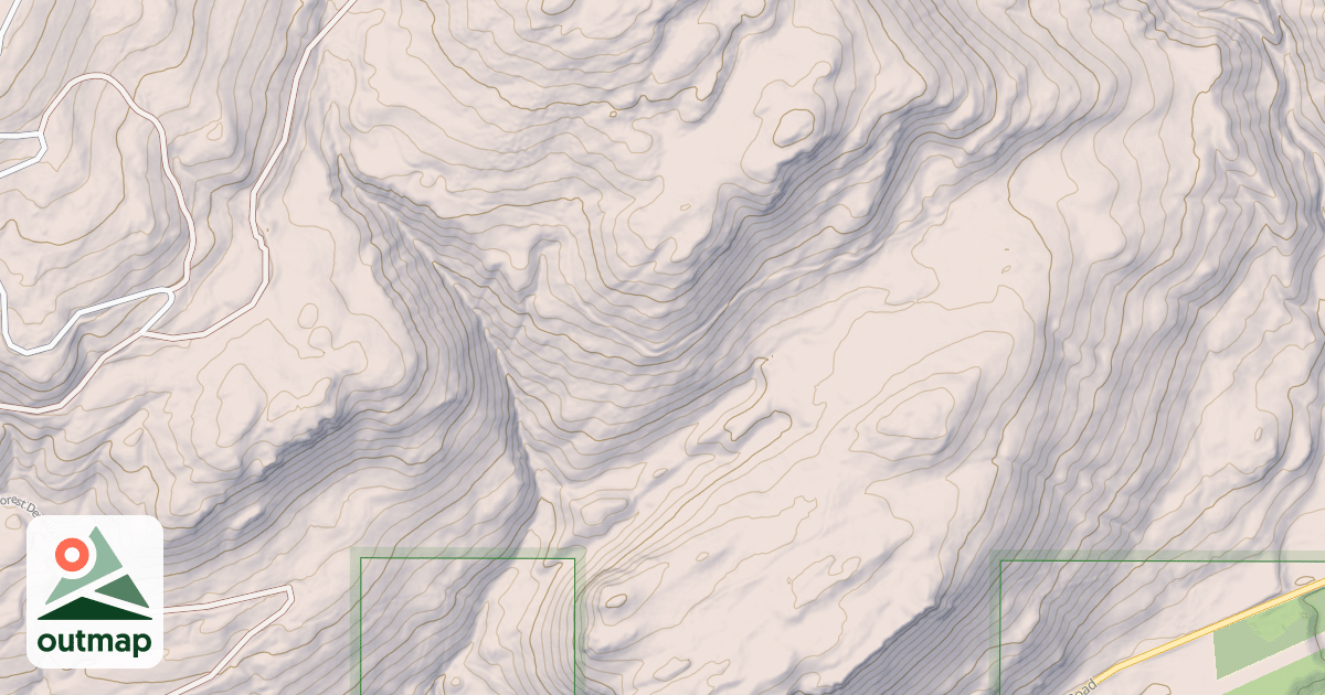 Map of CLINTON CREEK