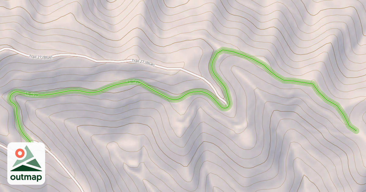Map of Trail 28