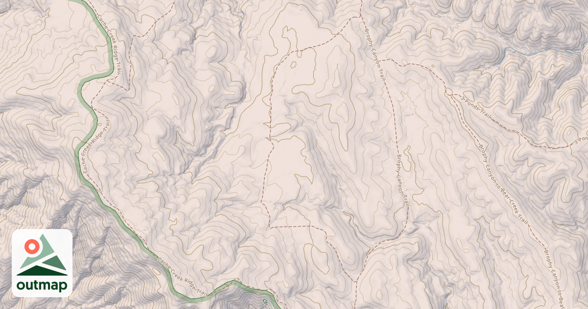Map of USGS National Digital Trails 8e574b1f-ebf7-4c6b-9576-f0359d0386a1
