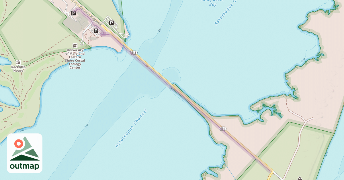 Map of Stephen Decatur Memorial Road Sidepath in Worcester