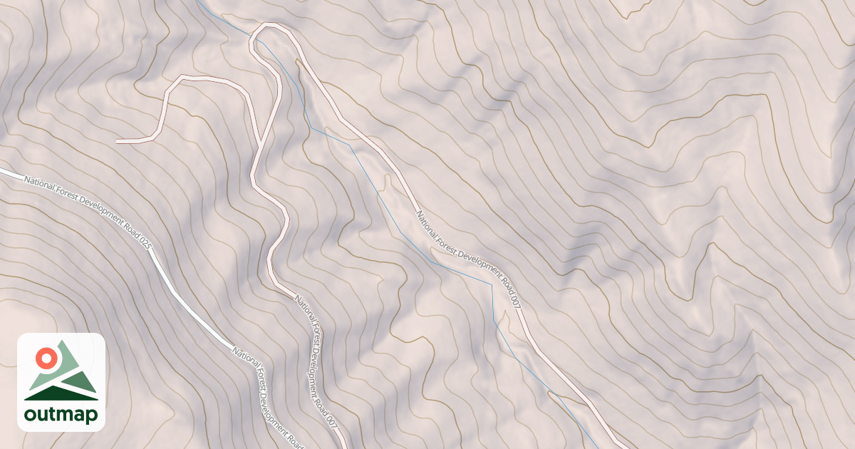 Map of STACY CREEK