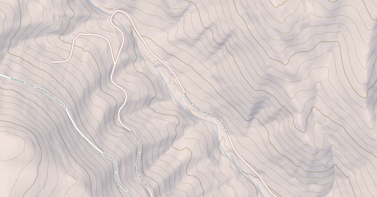 Map preview of STACY CREEK