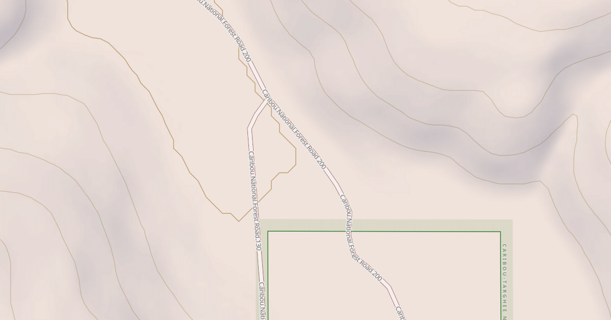 Map preview of PETTERSON CANYON