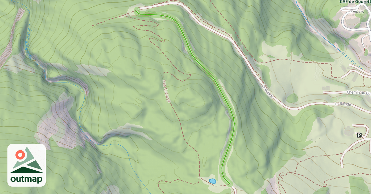 Map of La Balade