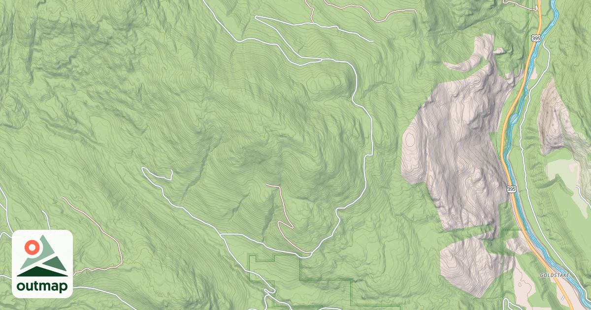 Map of KERRY CREEK