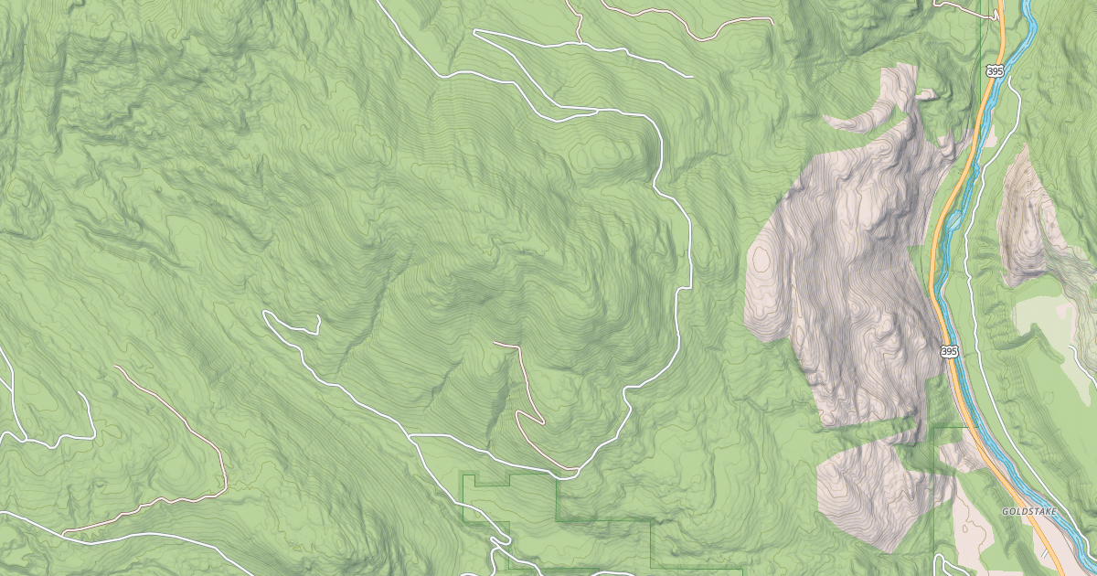 Map preview of KERRY CREEK