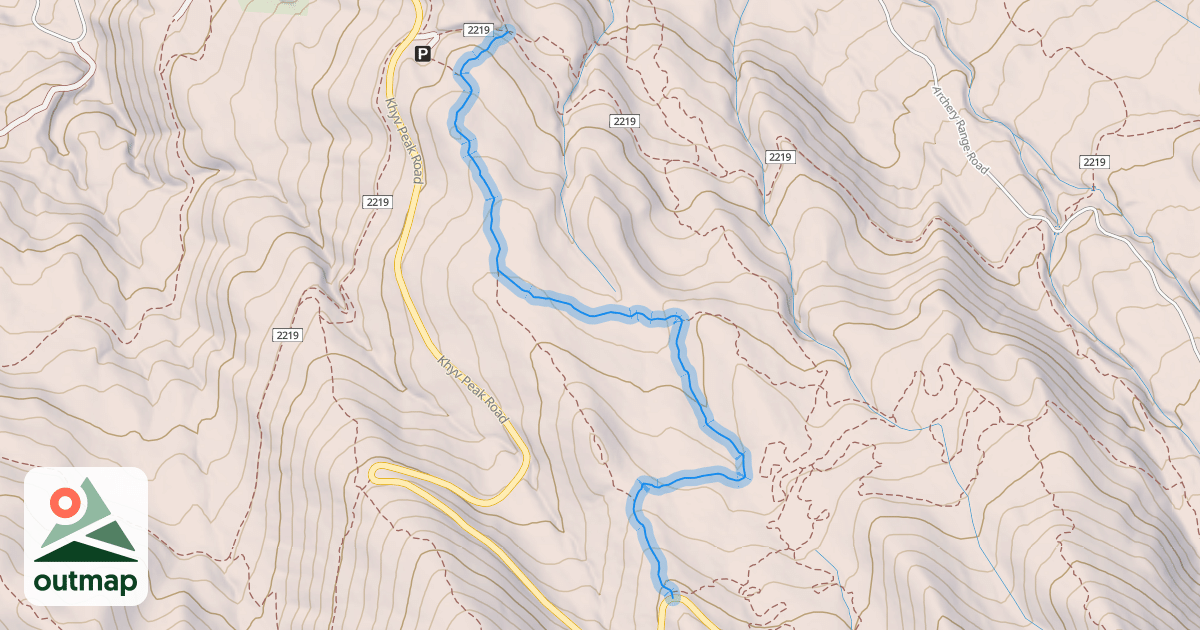 Map of Luna's Trail