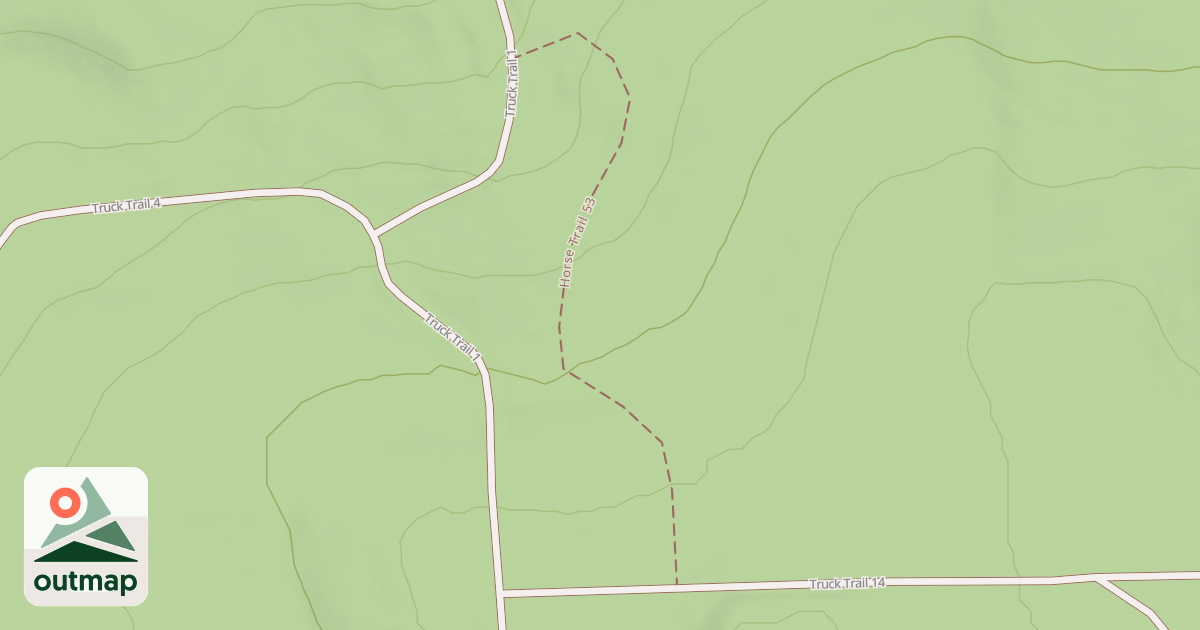 Map of Horse Trail 53