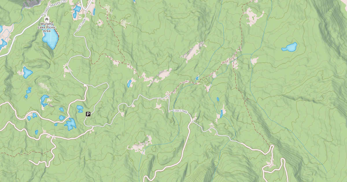 Map preview of LOST CREEK
