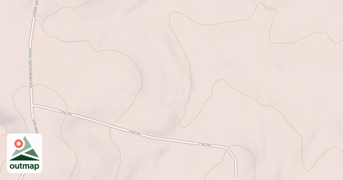 Map of USFS National Forest System Roads {C35E3B45-8AAE-493A-8298-41E8A9BFEA6A}