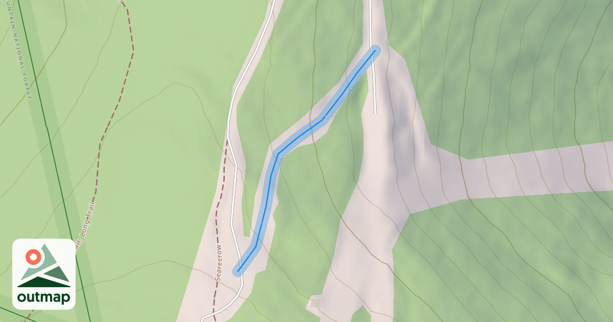 Map of Ridge Run