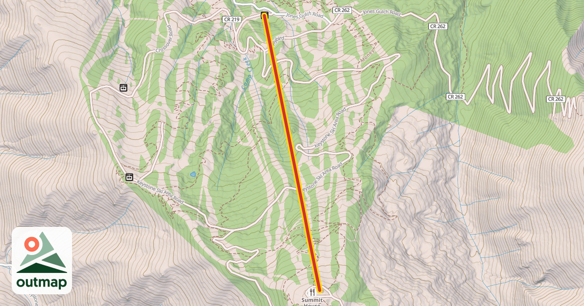 Map of Montezuma Express