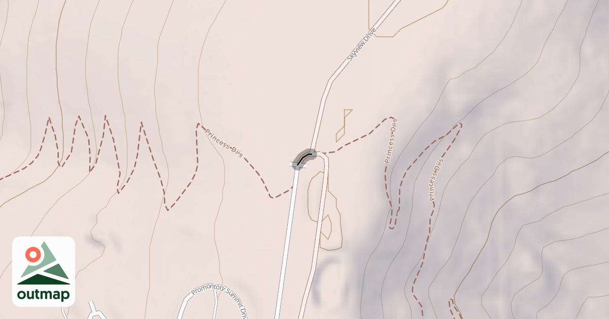Map of Skyview Drive