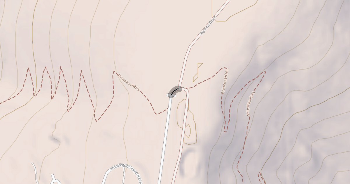 Map preview of Skyview Drive
