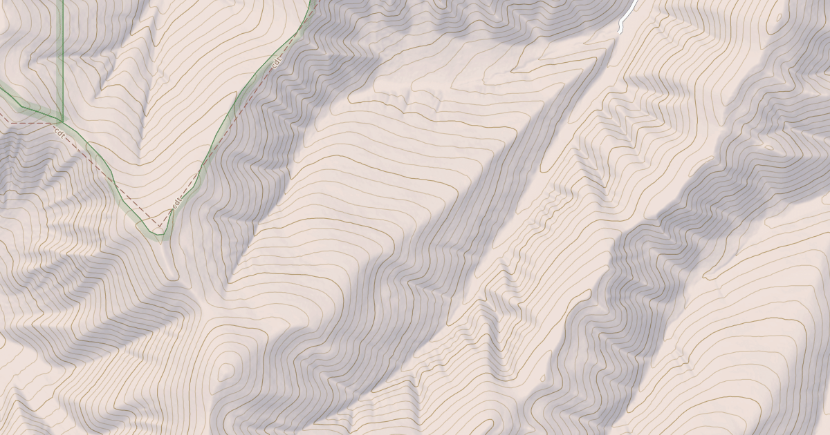 Map preview of WEST MODOC CREEK