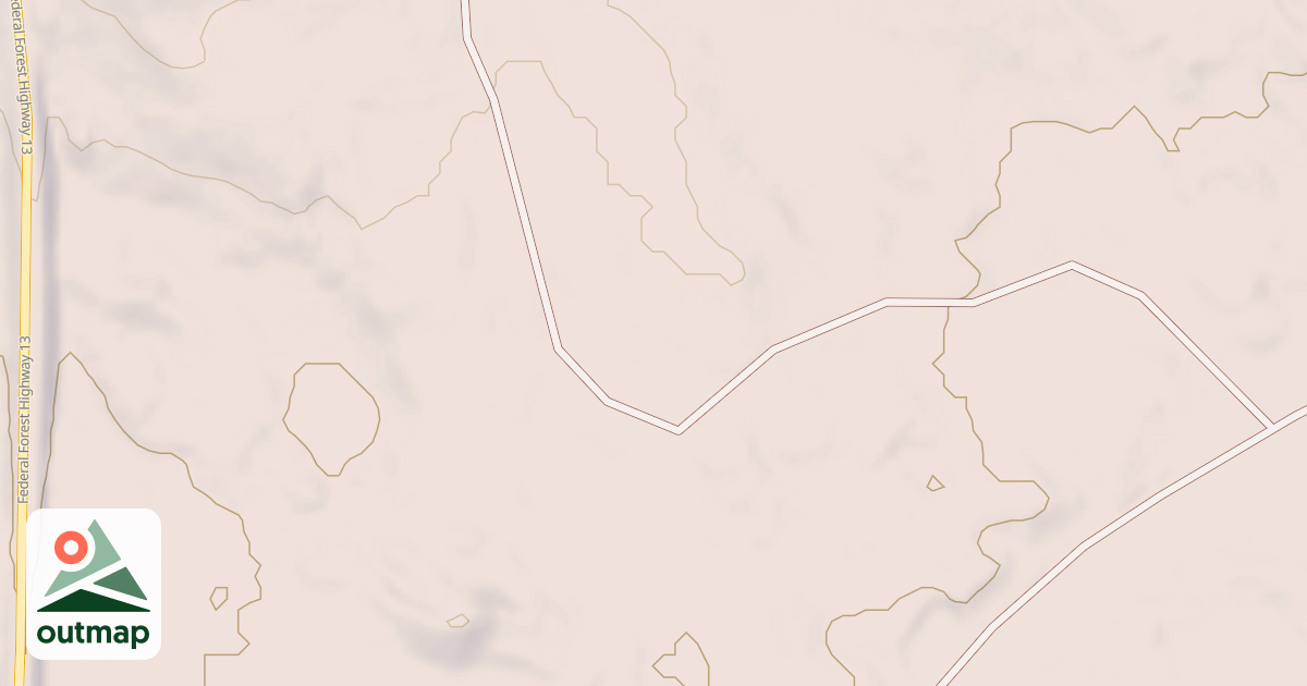 Map of BLUE SPUR A