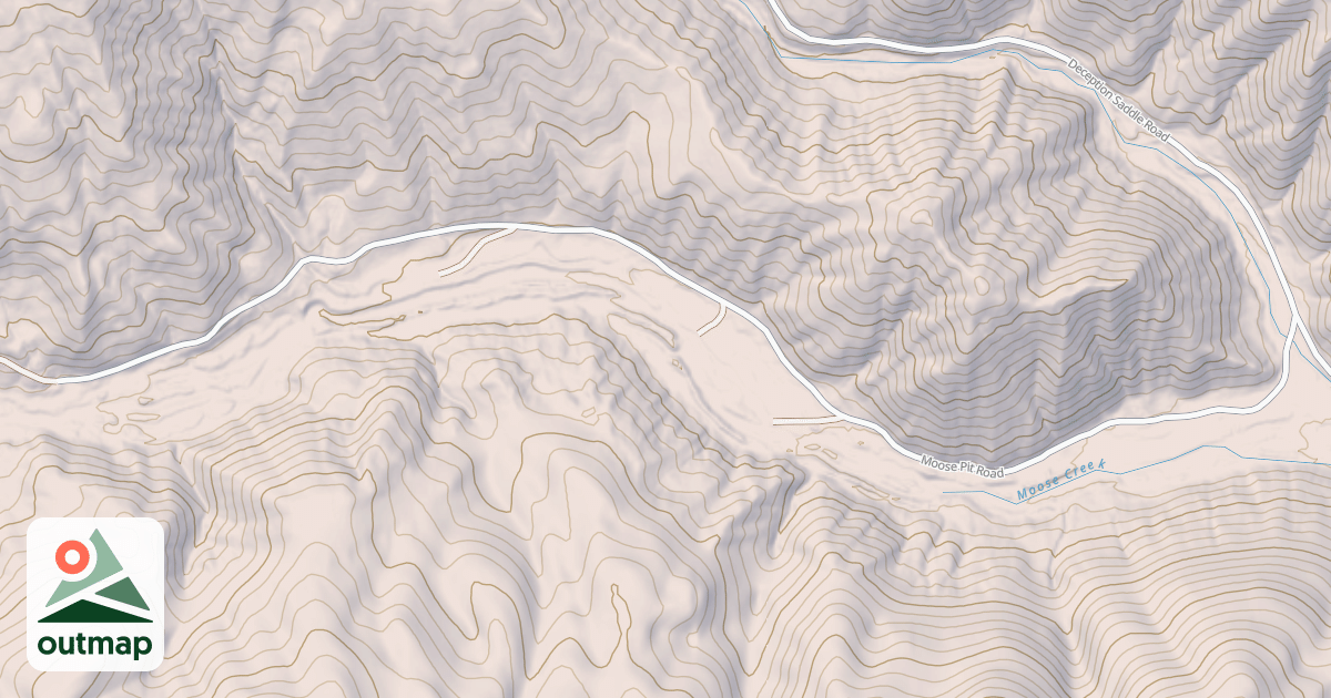Map of MOOSE PIT