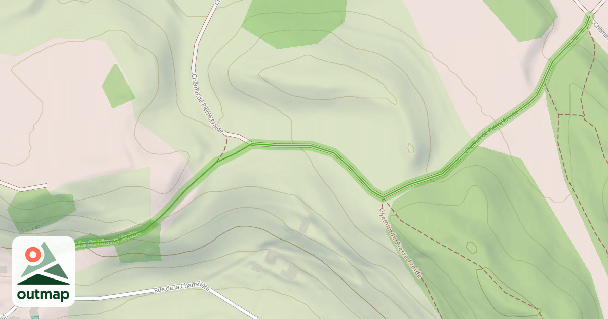 Map of Chemin de Pierre Froide