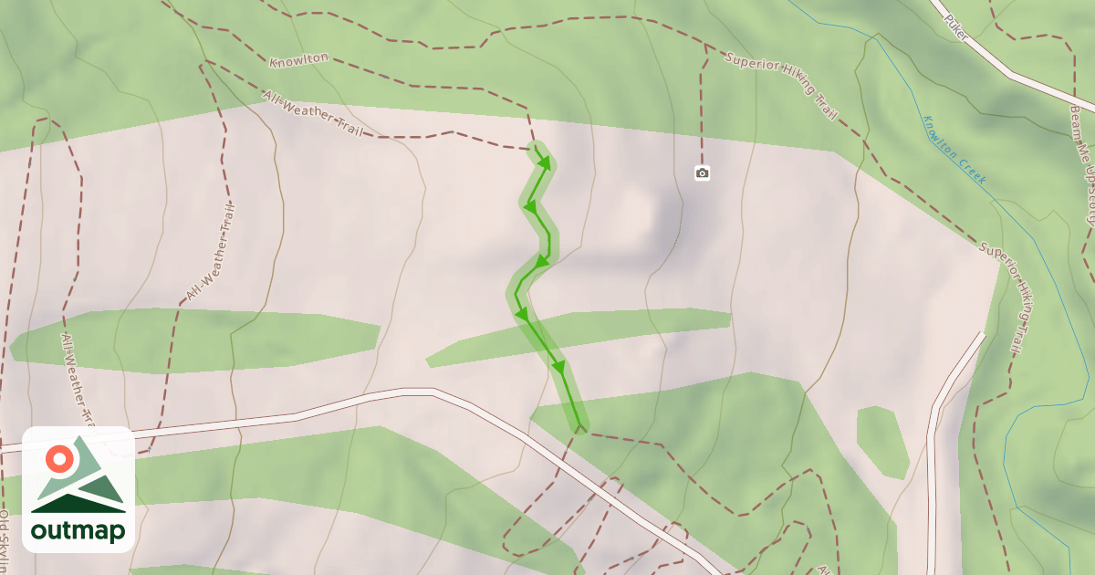 Map of All-Weather Trail