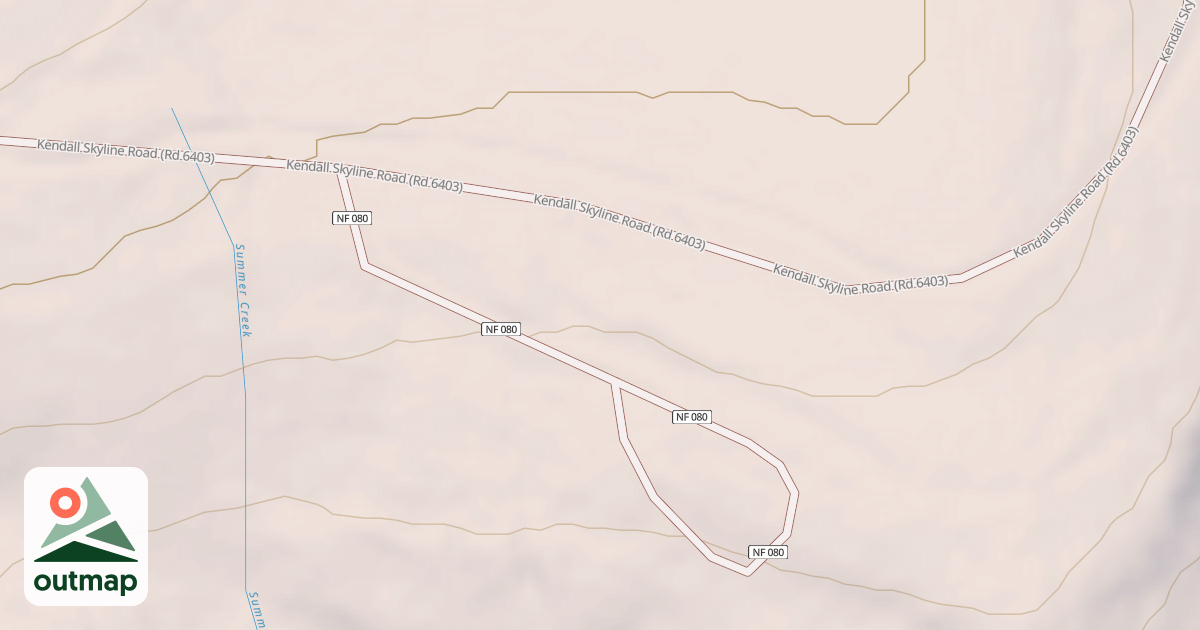 Map of DUSTY SPRING CG