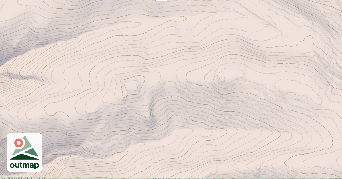 Map of CRANE MTN SNOWMOBILE SPUR A