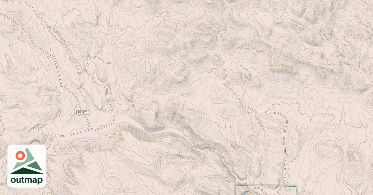 Map of NORTH HILLS ATV TRAIL