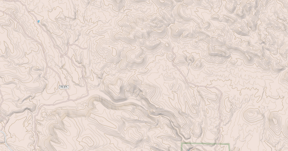 Map preview of NORTH HILLS ATV TRAIL