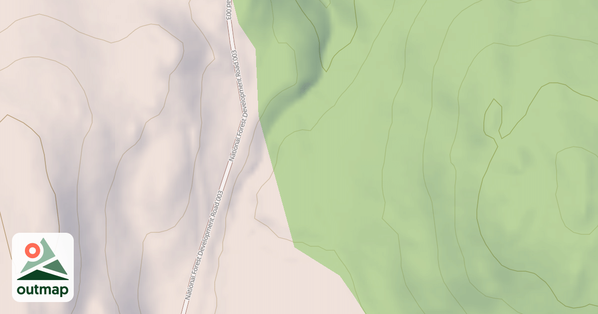 Map of USFS Motor Vehicle Use Map Roads {11C47E73-DABB-4179-A035-809686AC87B6}