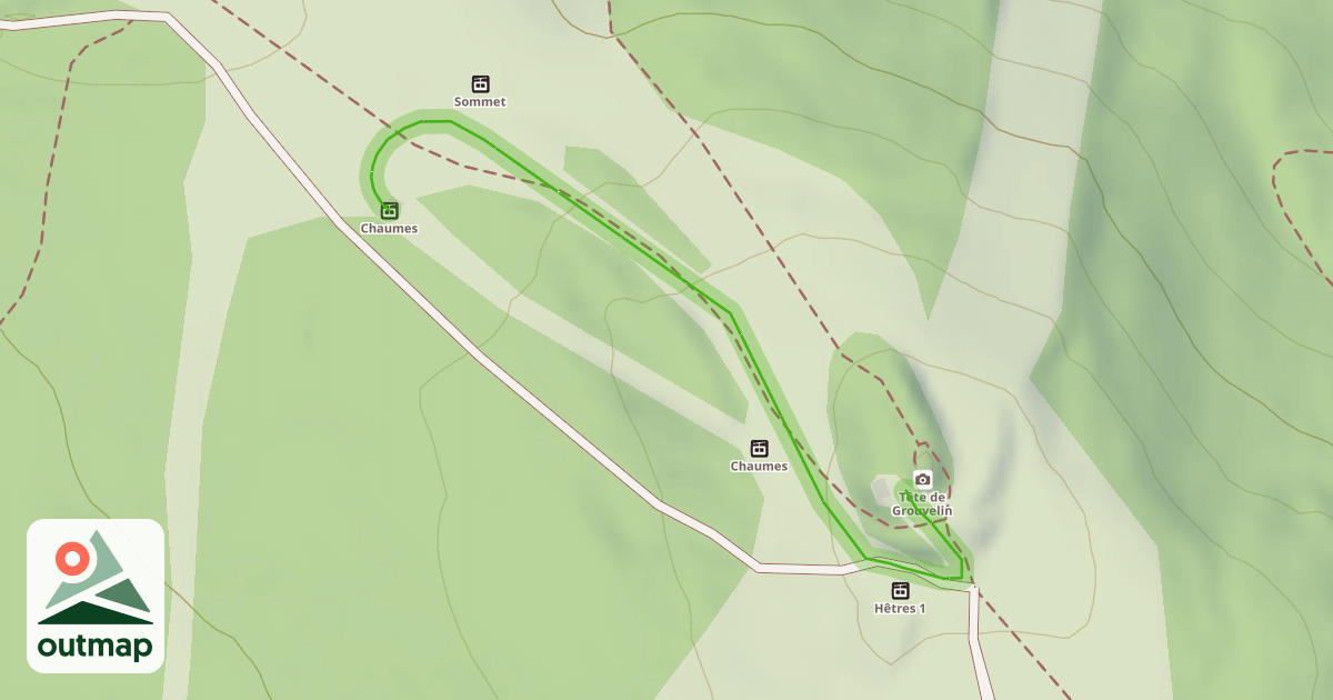 Map of Le Hibou