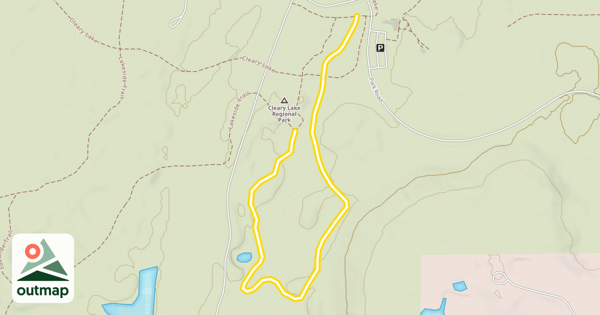 Map of Poplar Creek Trail