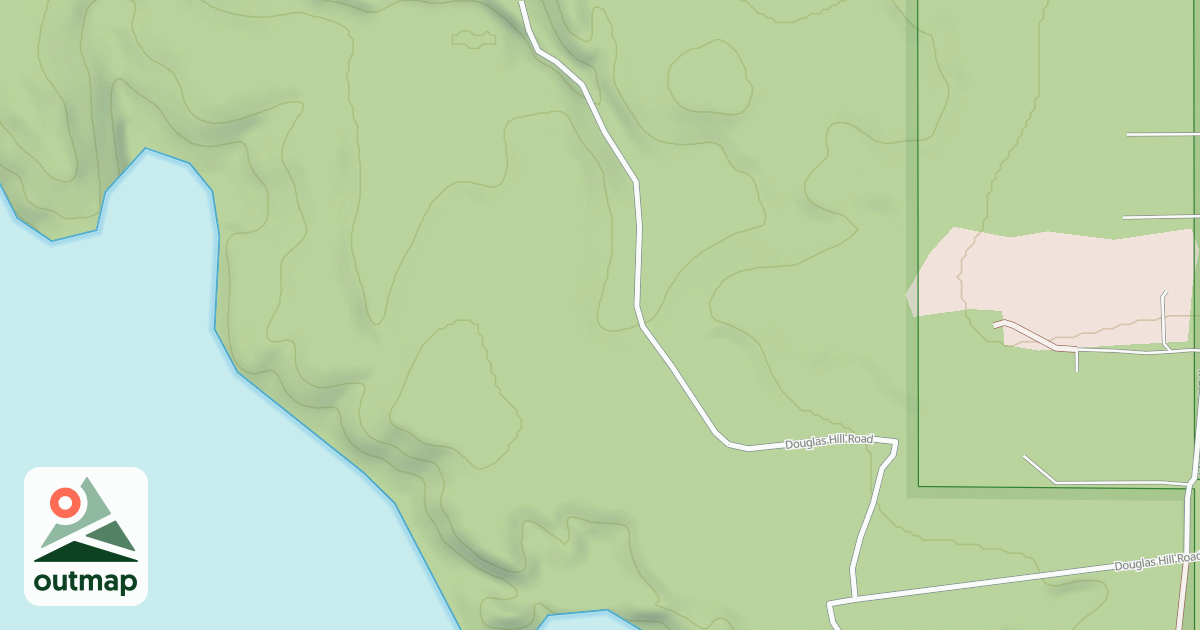 Map of DOUGLAS HILL OHV SOUTH LOOP