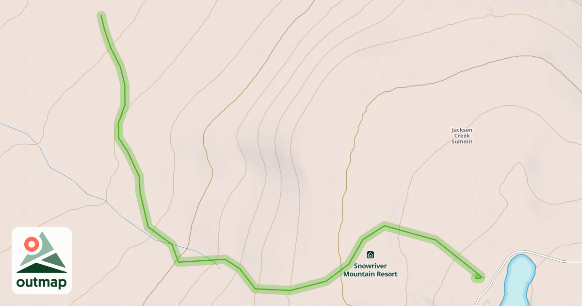 Map of Deer Track
