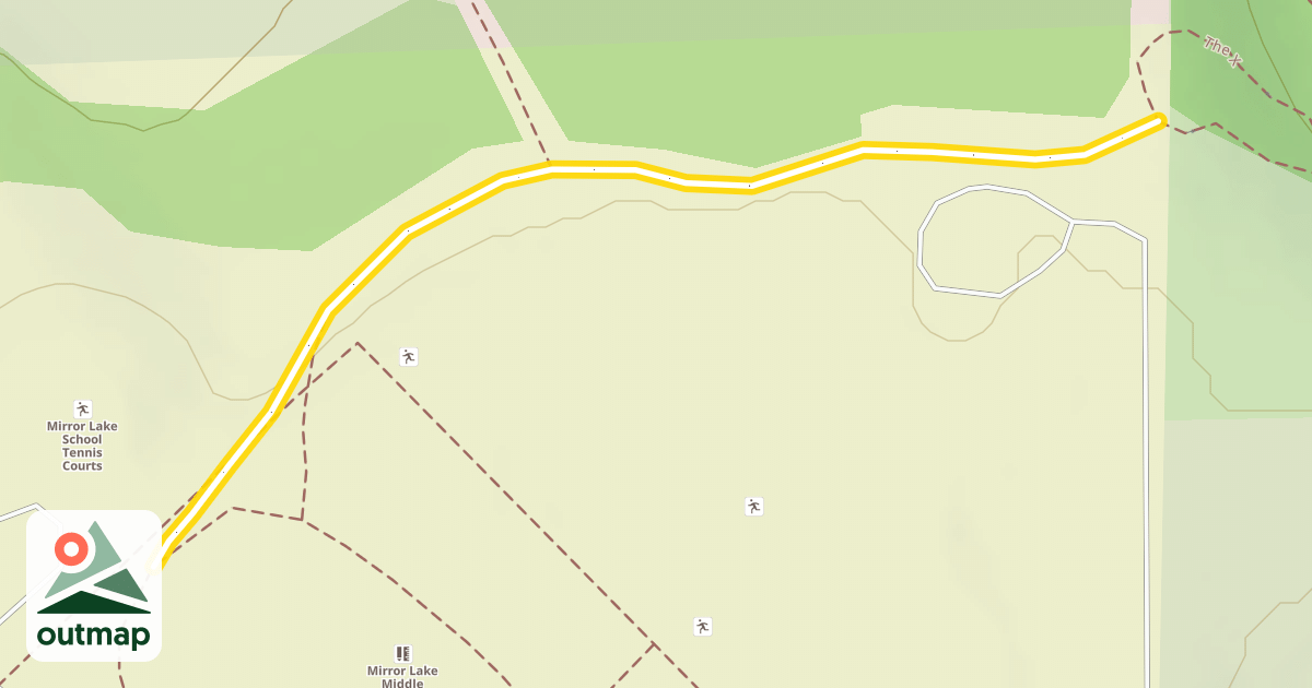 Map of Access Trail