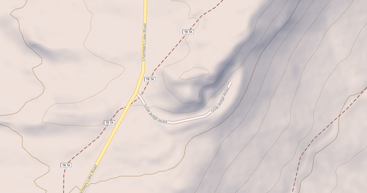 Map preview of GOAT RIDGE