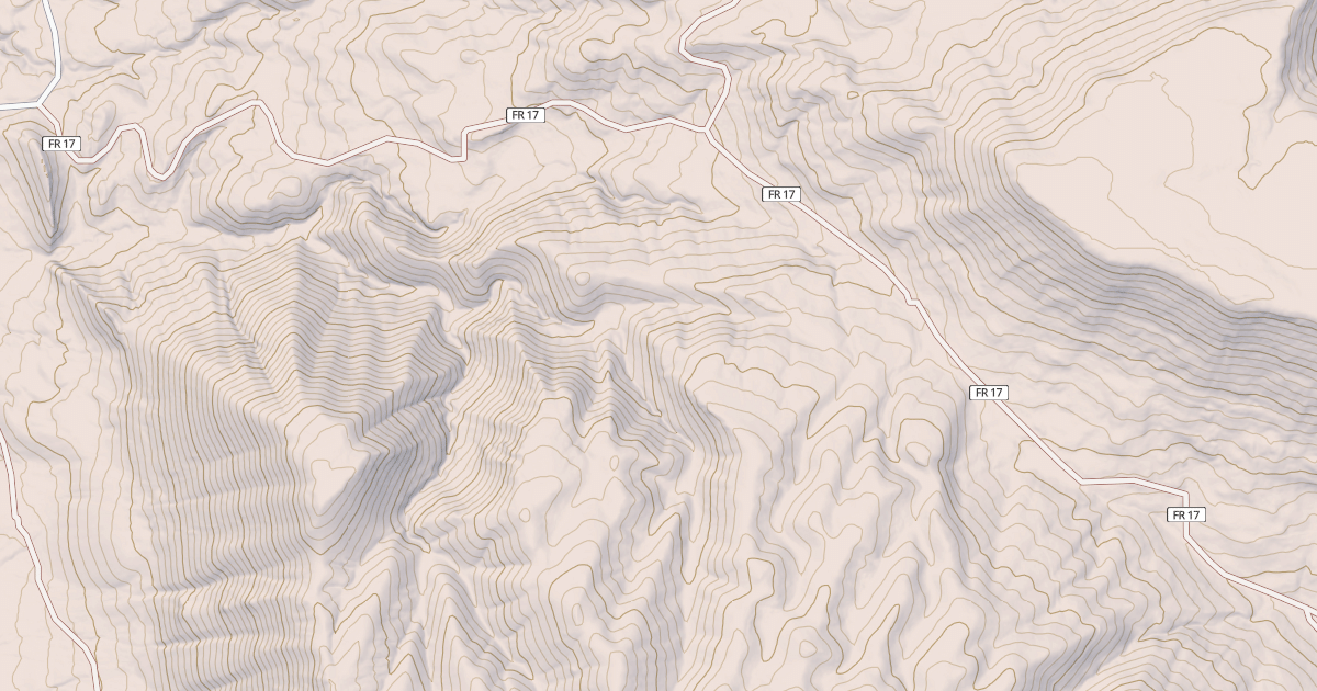 Map preview of USFS Motor Vehicle Use Map Roads {01CC2A56-5EC1-4632-B416-0E83EEA02728}