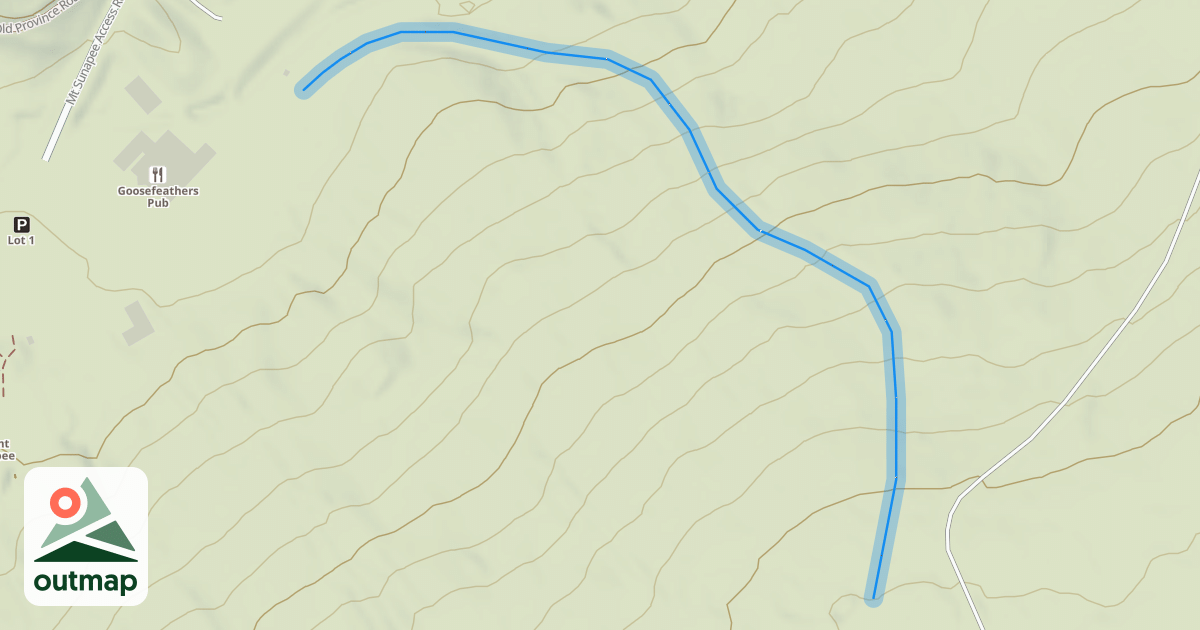 Map of Elliot Slope