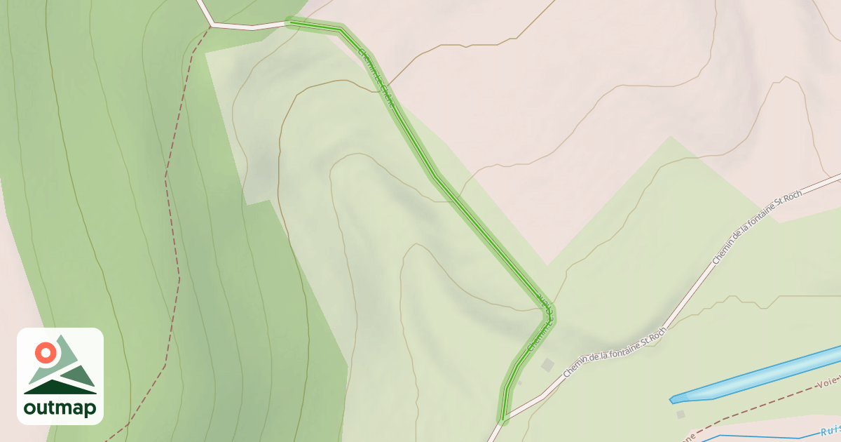 Map of Chemin Le Chêne