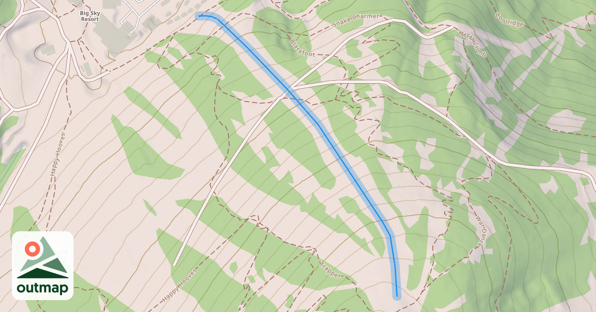 Map of Silver Knife