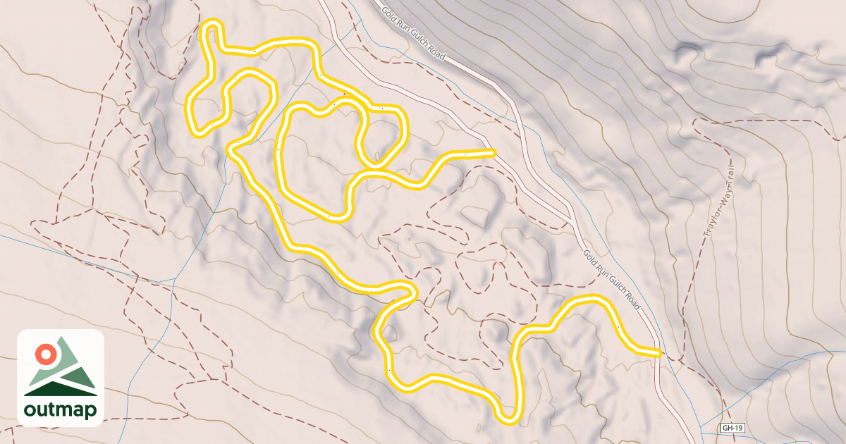 Map of Hoo Doo Voo Doo