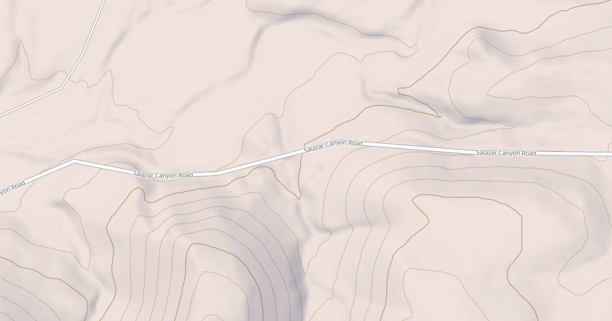 Map preview of SALAZAR CANYON
