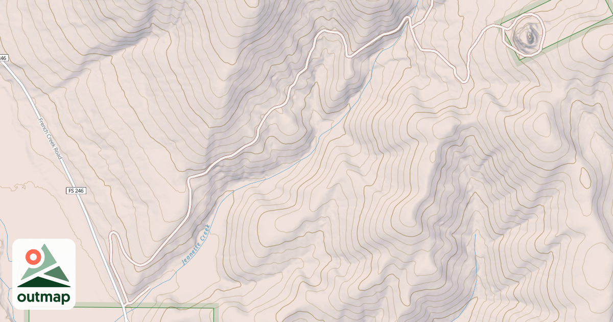 Map of CRYSTAL MOUNTAIN