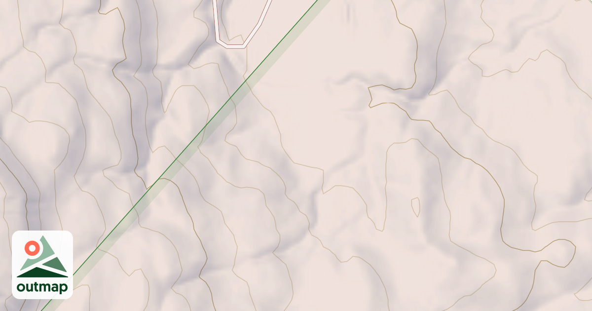 Map of USFS Motor Vehicle Use Map Roads {A7F20205-500C-45C6-930C-17A051EC711B}