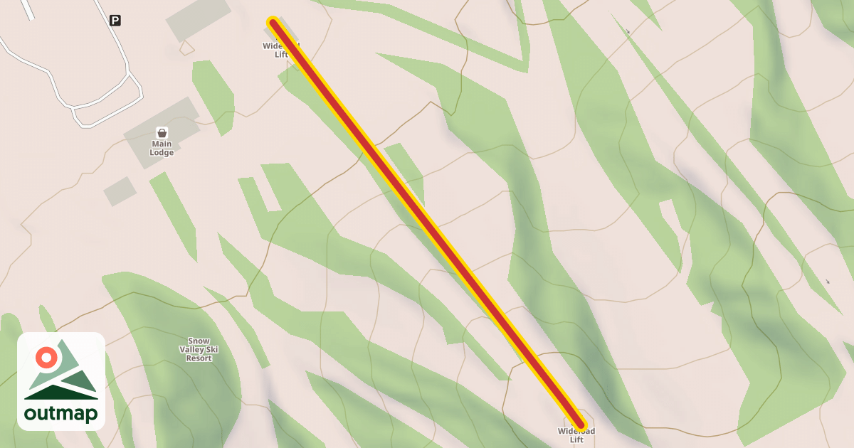 Map of Wideload Lift