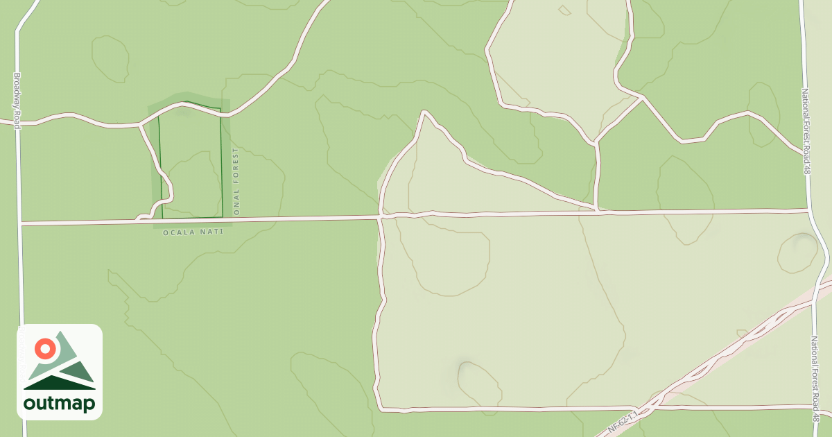 Map of USFS Motor Vehicle Use Map Roads {47493771-0456-41B1-9F15-411973248085}