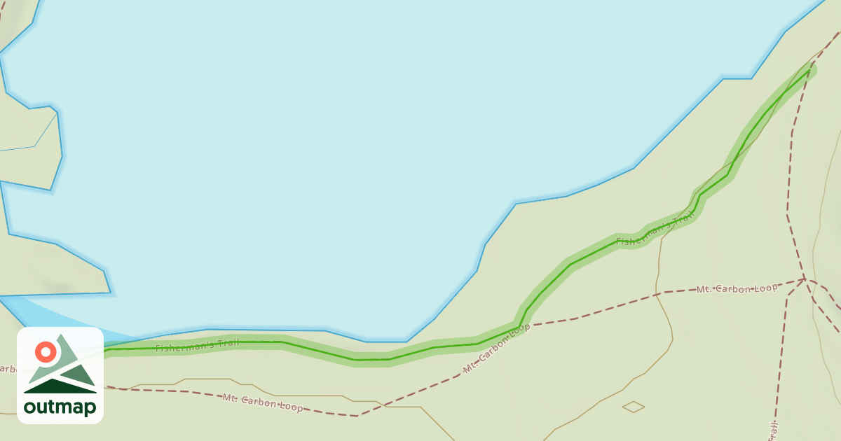 Map of Fisherman's Trail