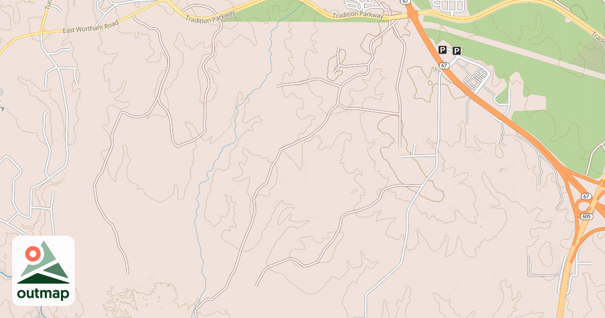 Map of PONY RANCH