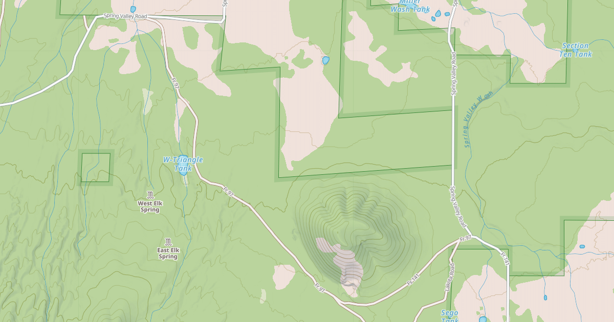 Map preview of BEALE WAGON RD.