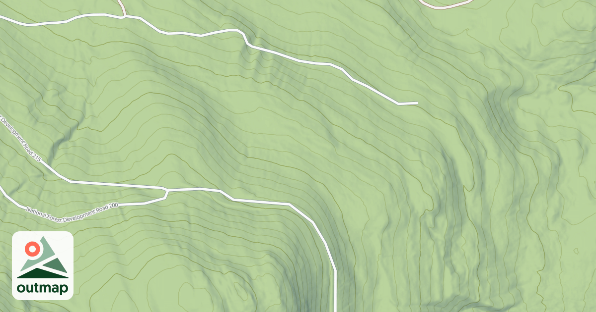 Map of KERRY CREEK
